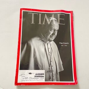 Time Magazine Issue 12th May 2025 - Pope Francis